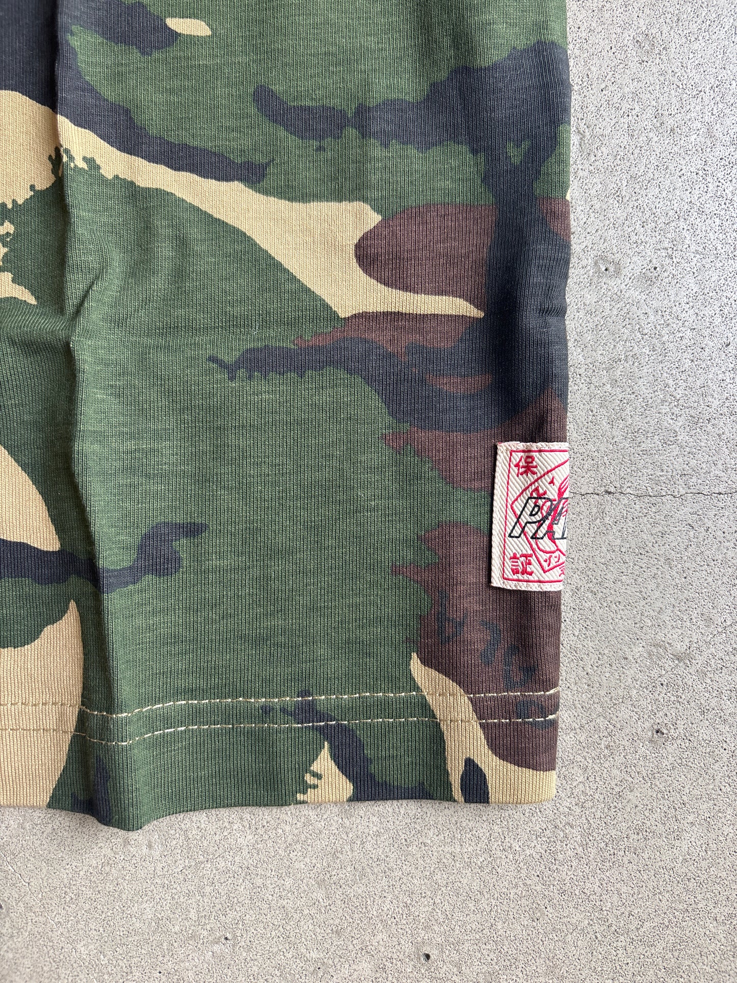 Palace x Evisu Heart T-shirt Camo