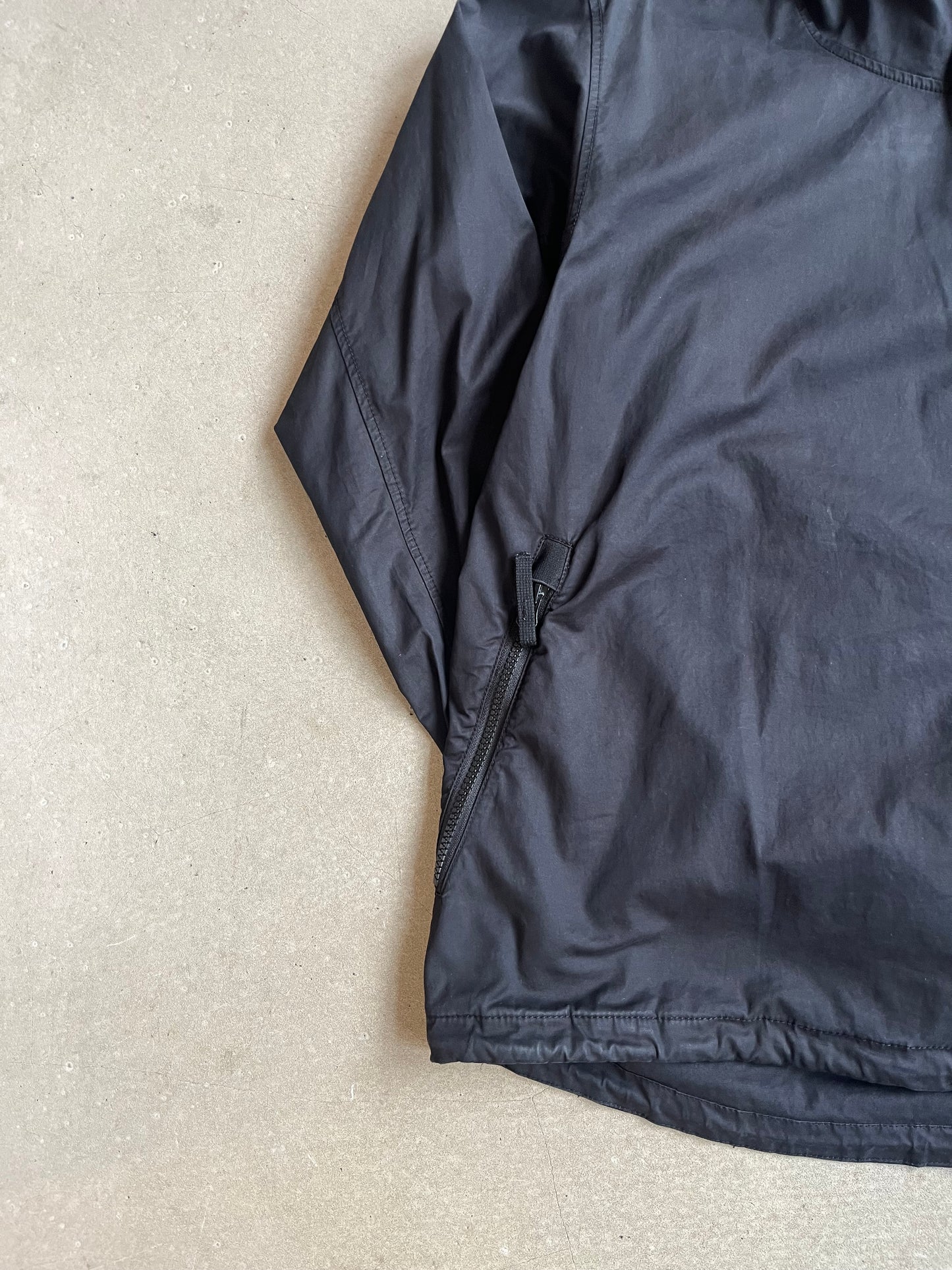Stone Island Brushed Cotton Hooded Overshirt Black S