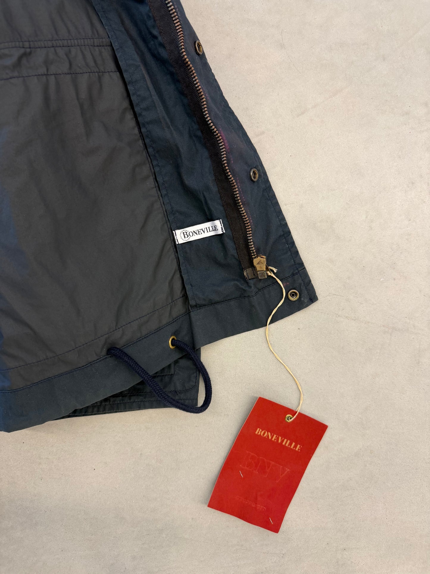 Boneville Boating Sporting Goods Jacket Navy Tg. 50 (L)