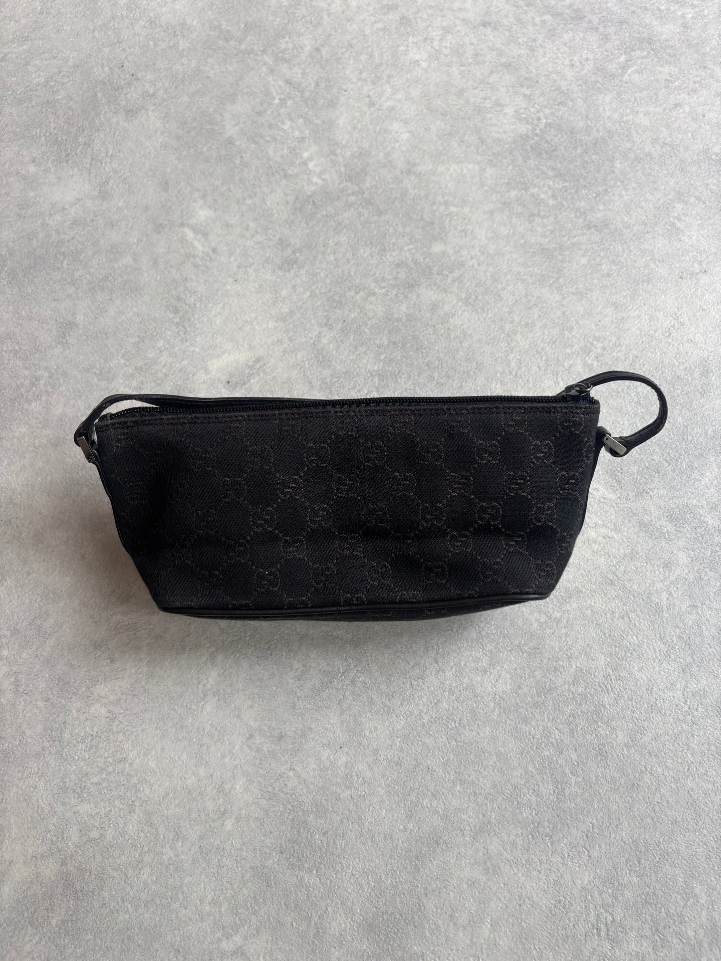 Gucci GG Canvas Boat Shoulder Bag Brown