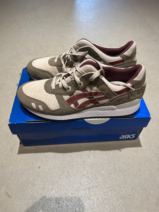 Gel Lyte III Birch/Burgundy 44