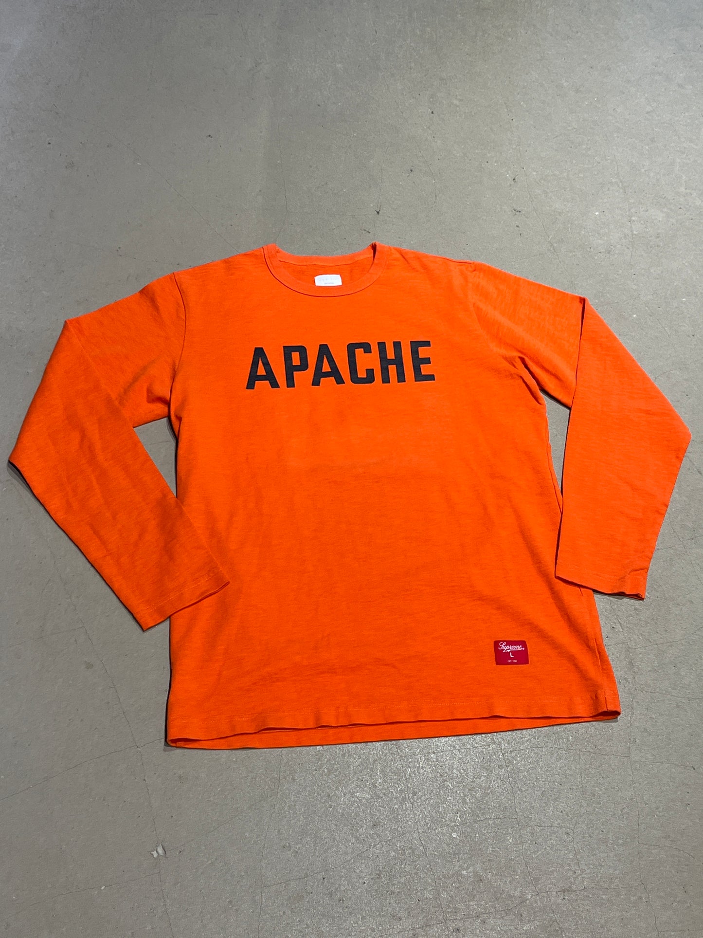 Supreme Apache Longsleeve Orange Large