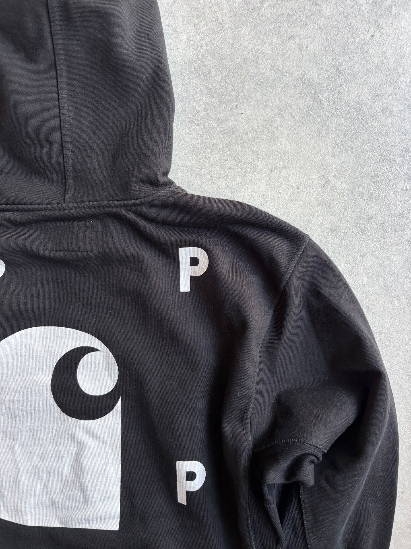 Pop Trading Company x Carhartt Hoodie Black XL