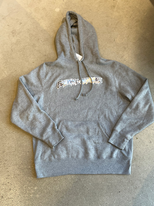 Fucking Awesome Logo Hoodie Grey M