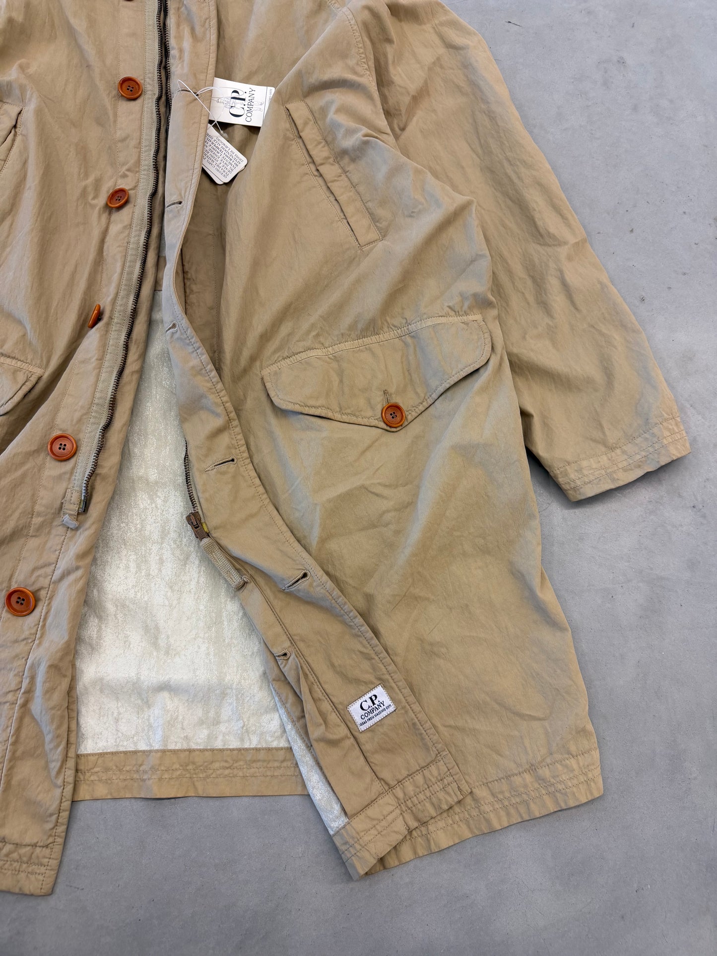 C.P. Company '80's Camel Trenchcoat 46