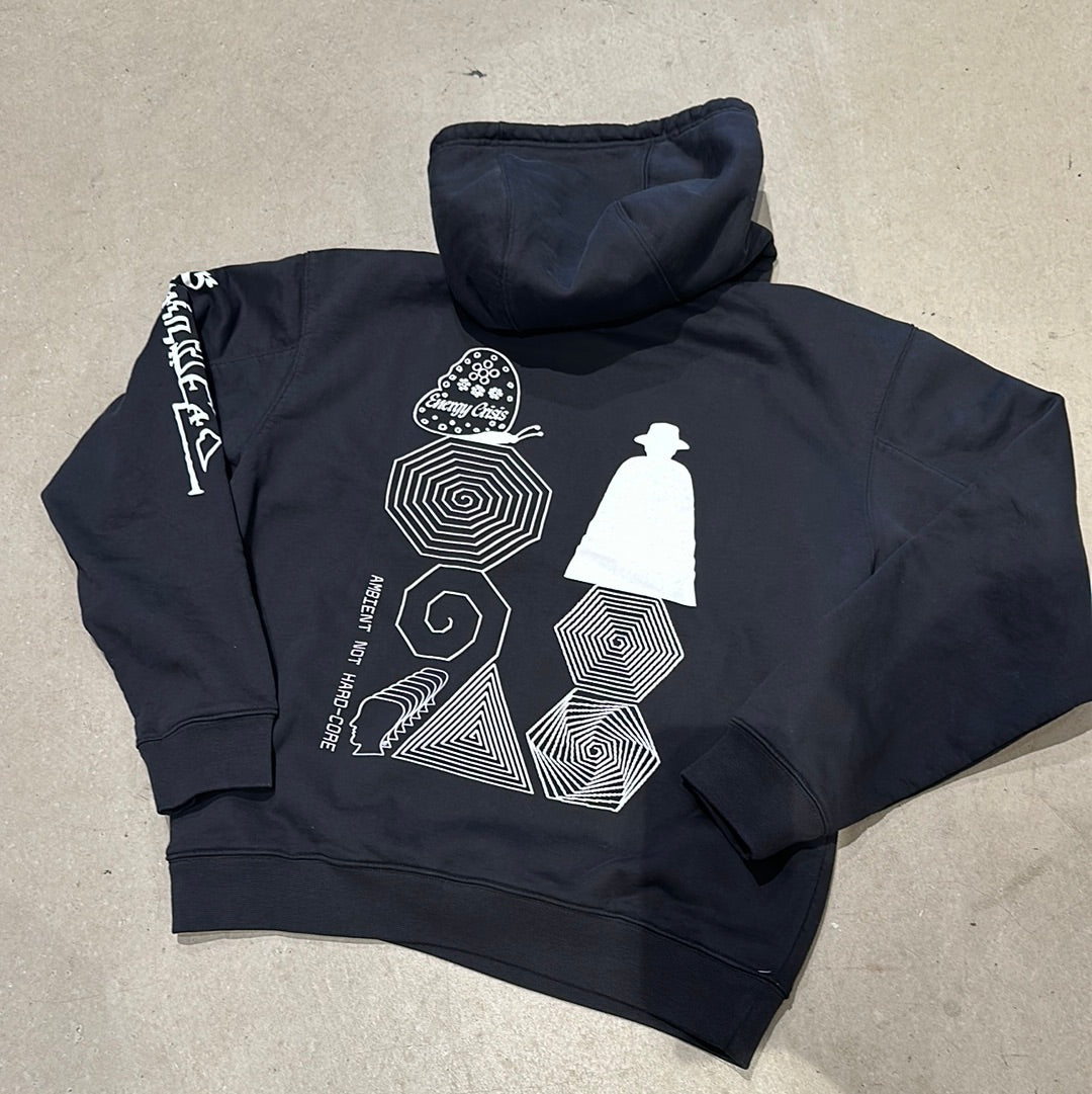 Brain Dead Hoodie Black M