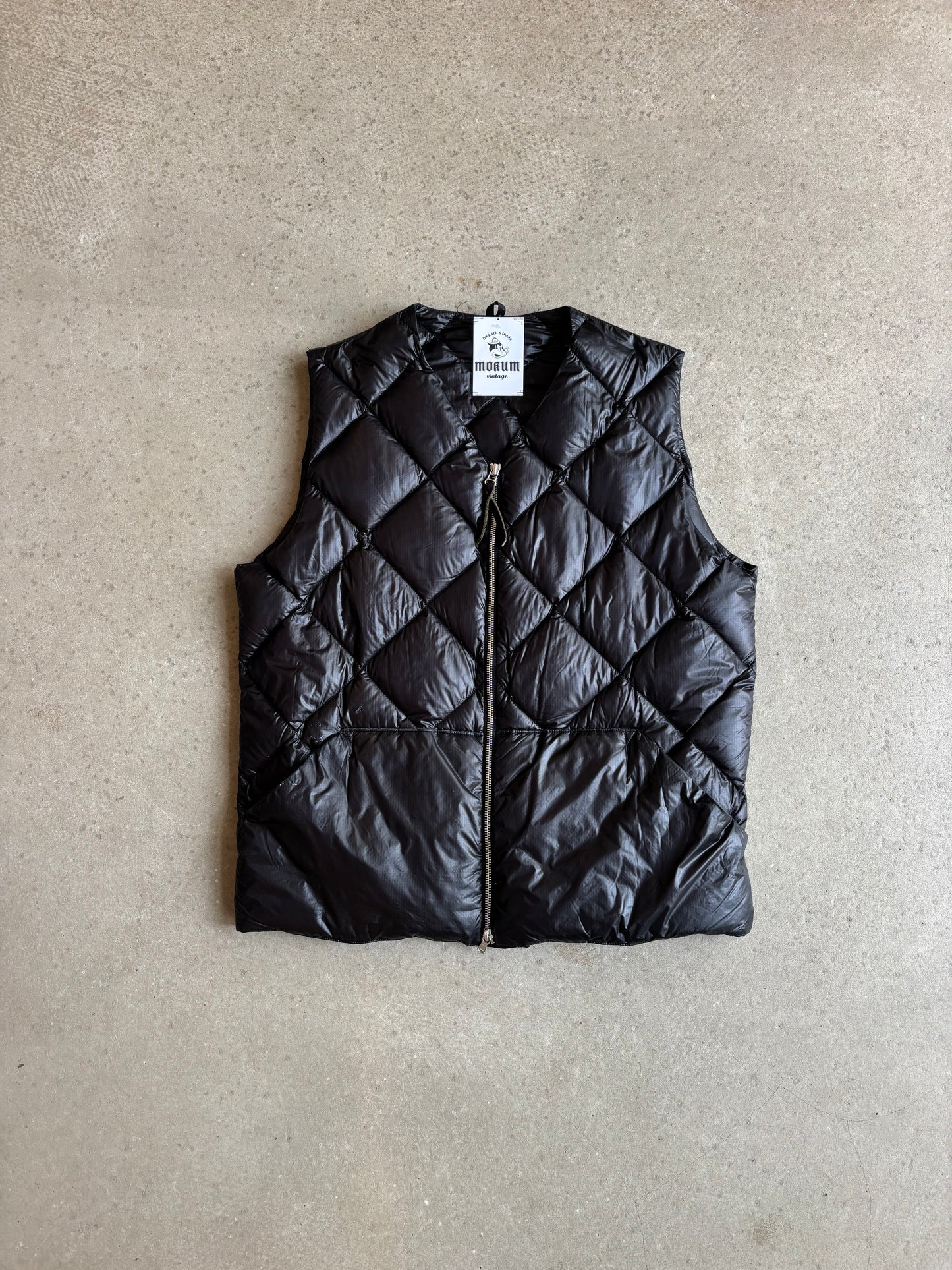 Nanamica Koddenshi Down Vest Black M