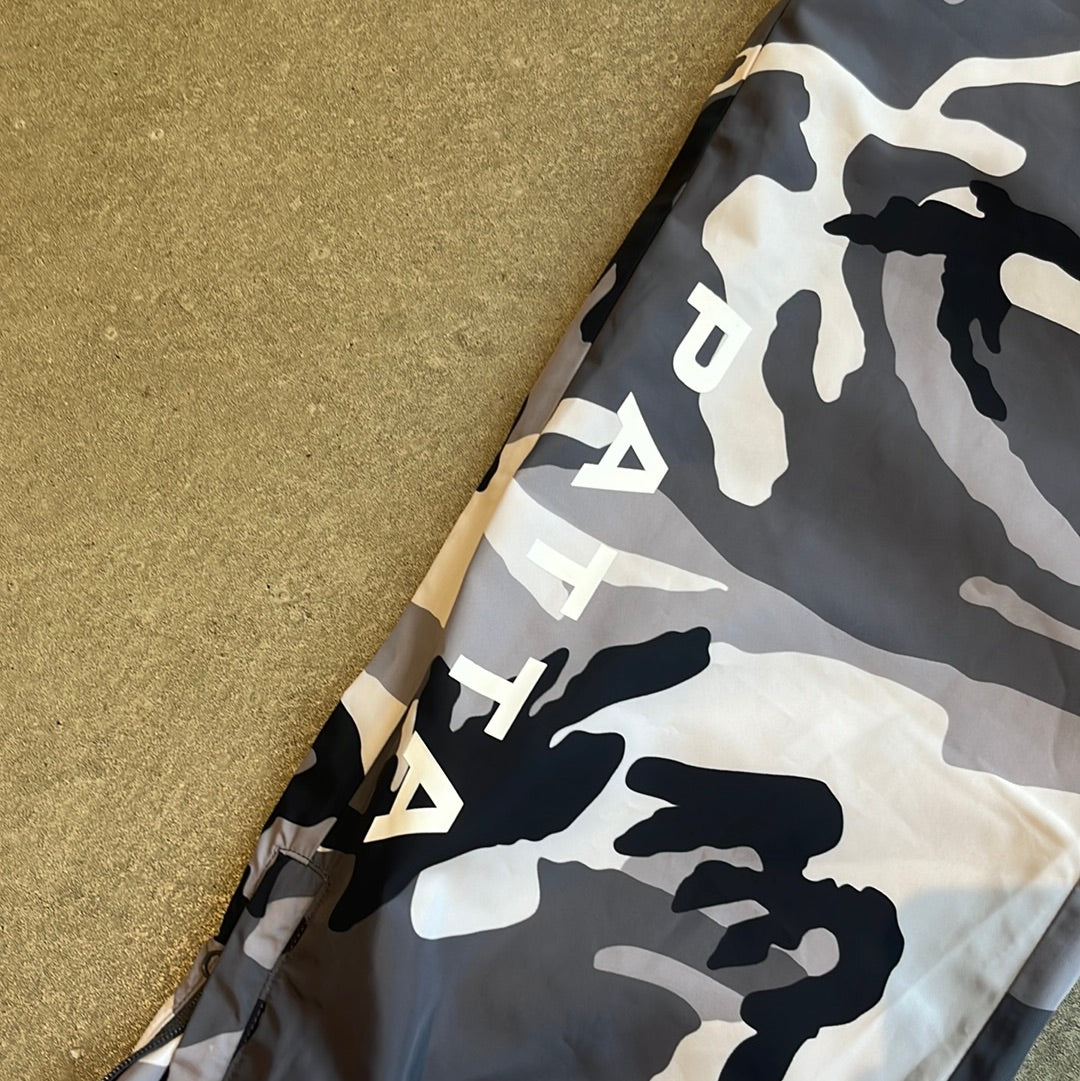 Patta Track Pants Snow Camo Black White S