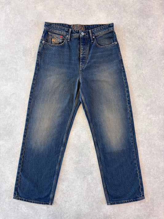 Mokum Clothing 1016LR Original Baggy Jeans - Brown