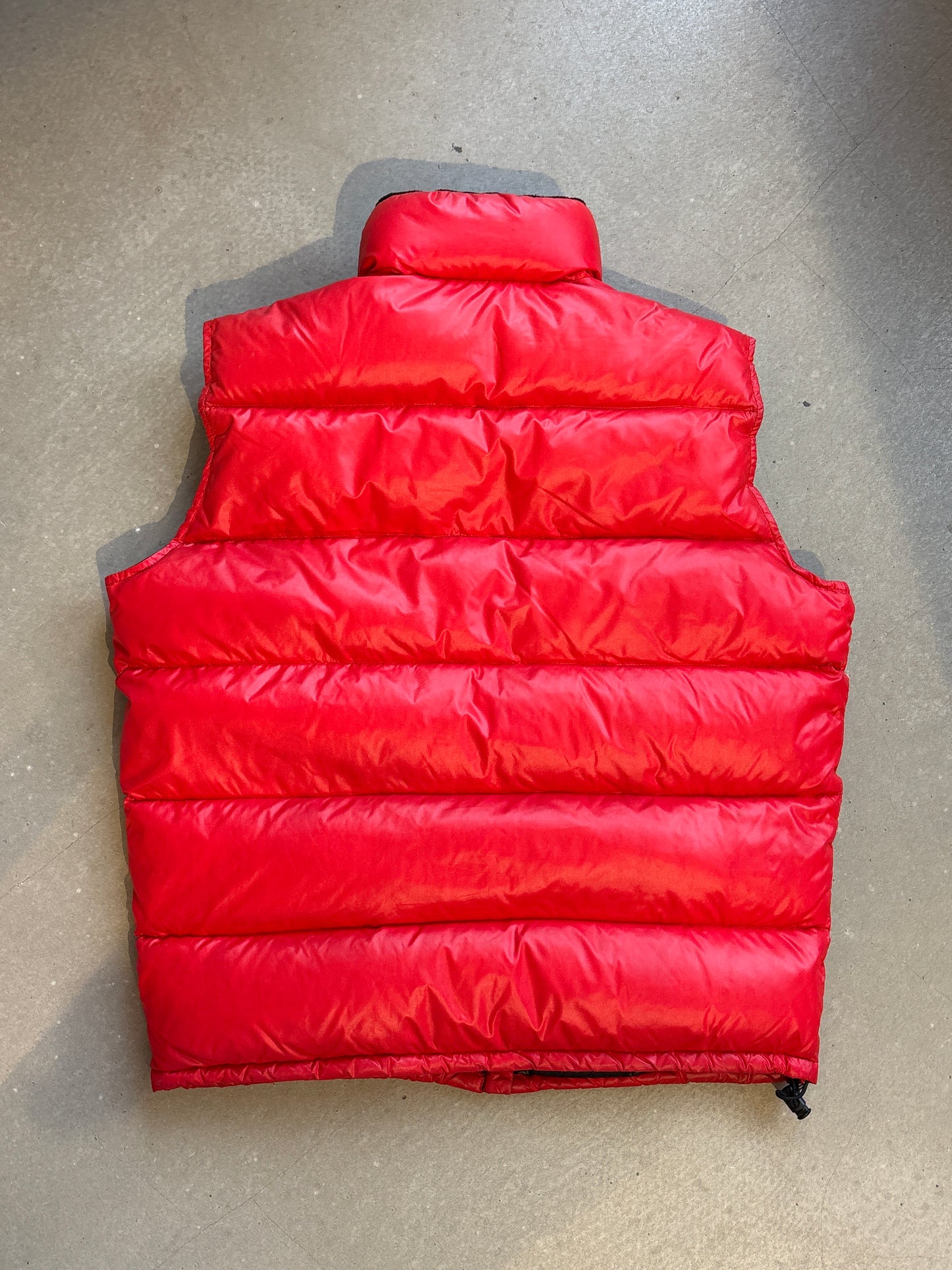 Moncler Puffer Vest Red XL