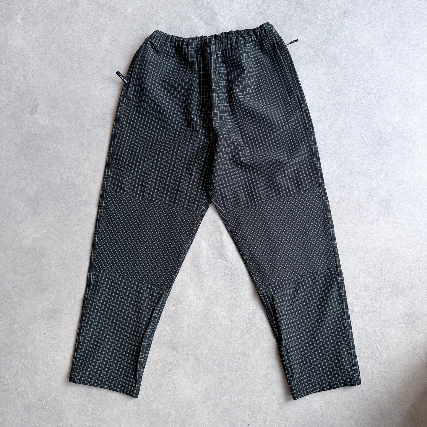 Stussy Grid Brushed Beach Pants Black M