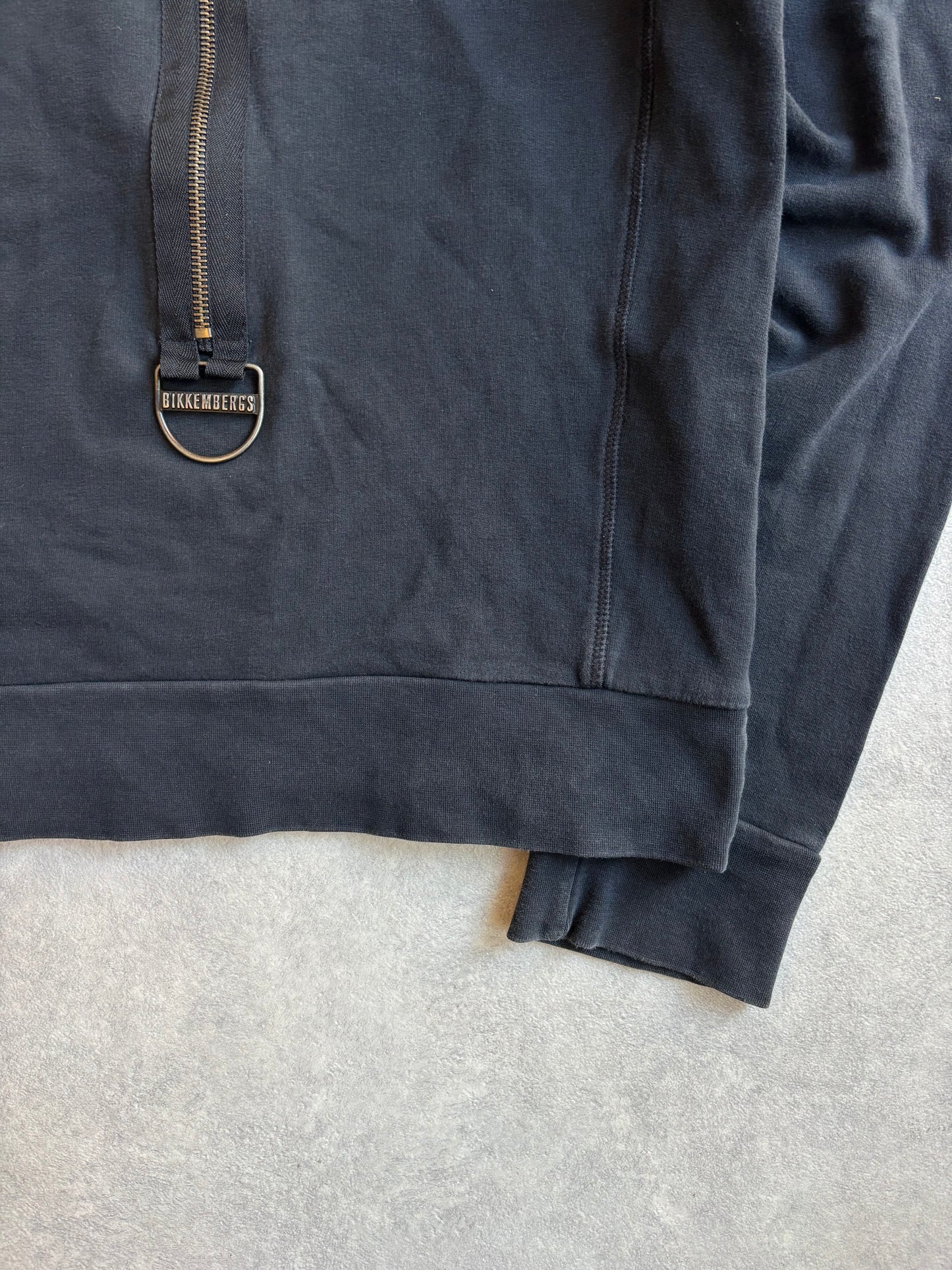 Bikkembergs Zip Up Sweater Black Medium