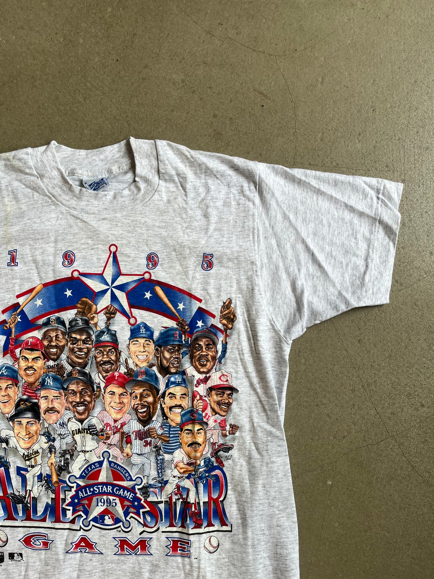MLB Texas Rangers All Star Game 1995 T-shirt M