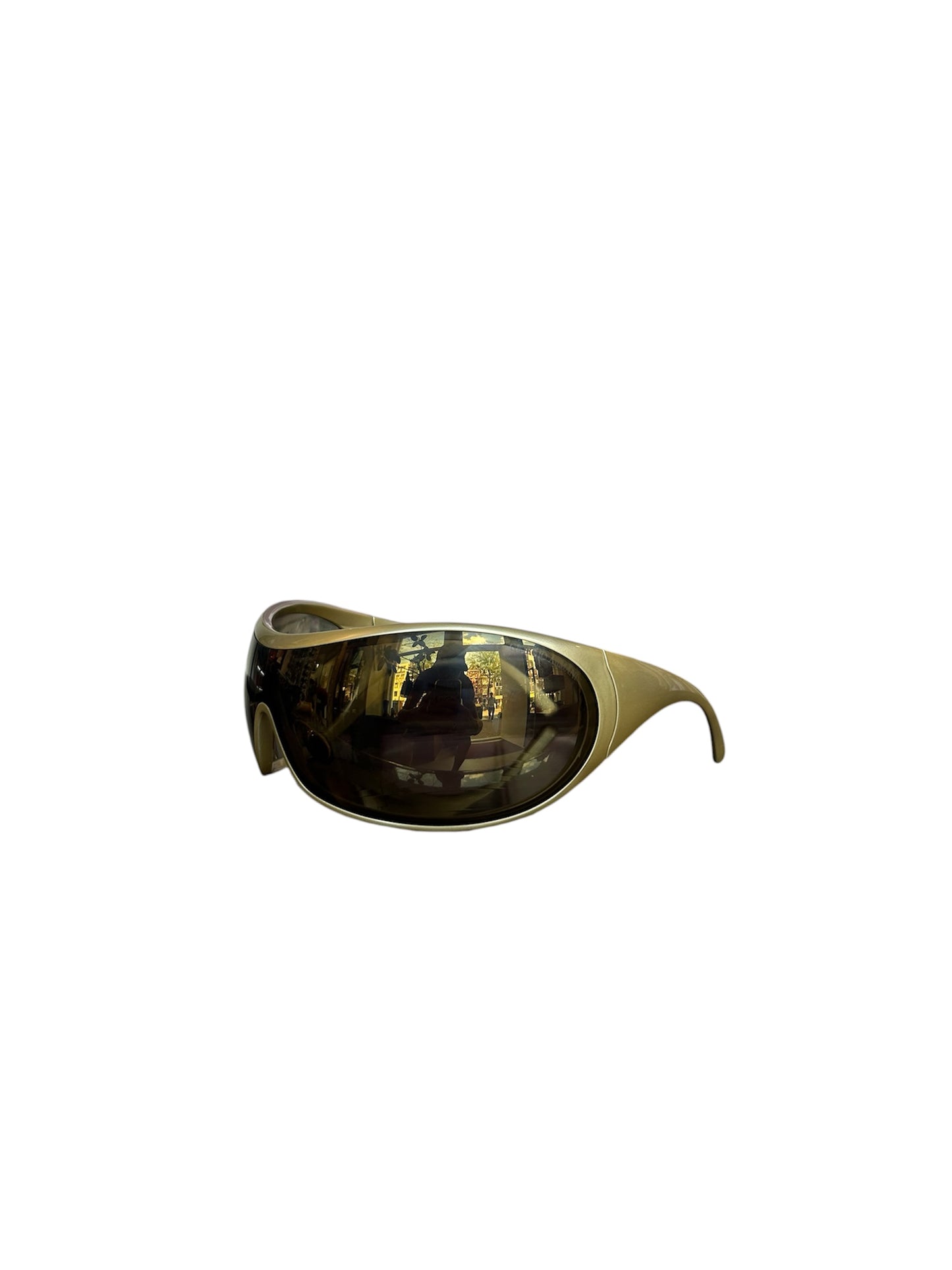 Giorgio Armani GA 571/S Sunglasses Silver