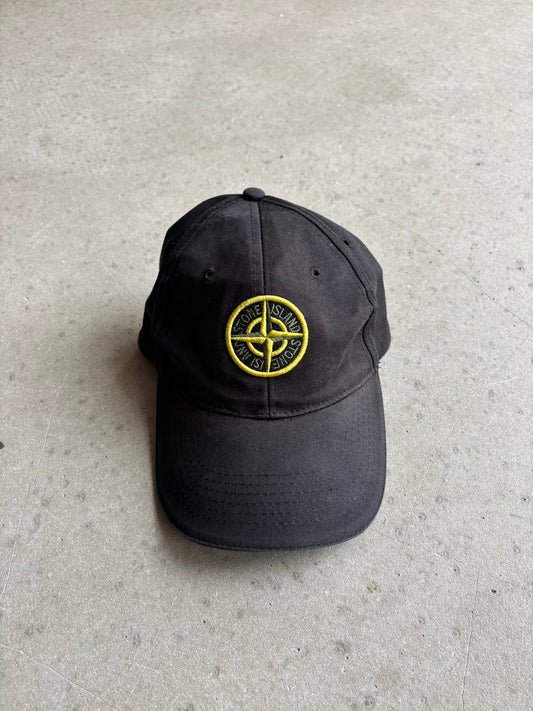 Stone Island Cap Vintage Black