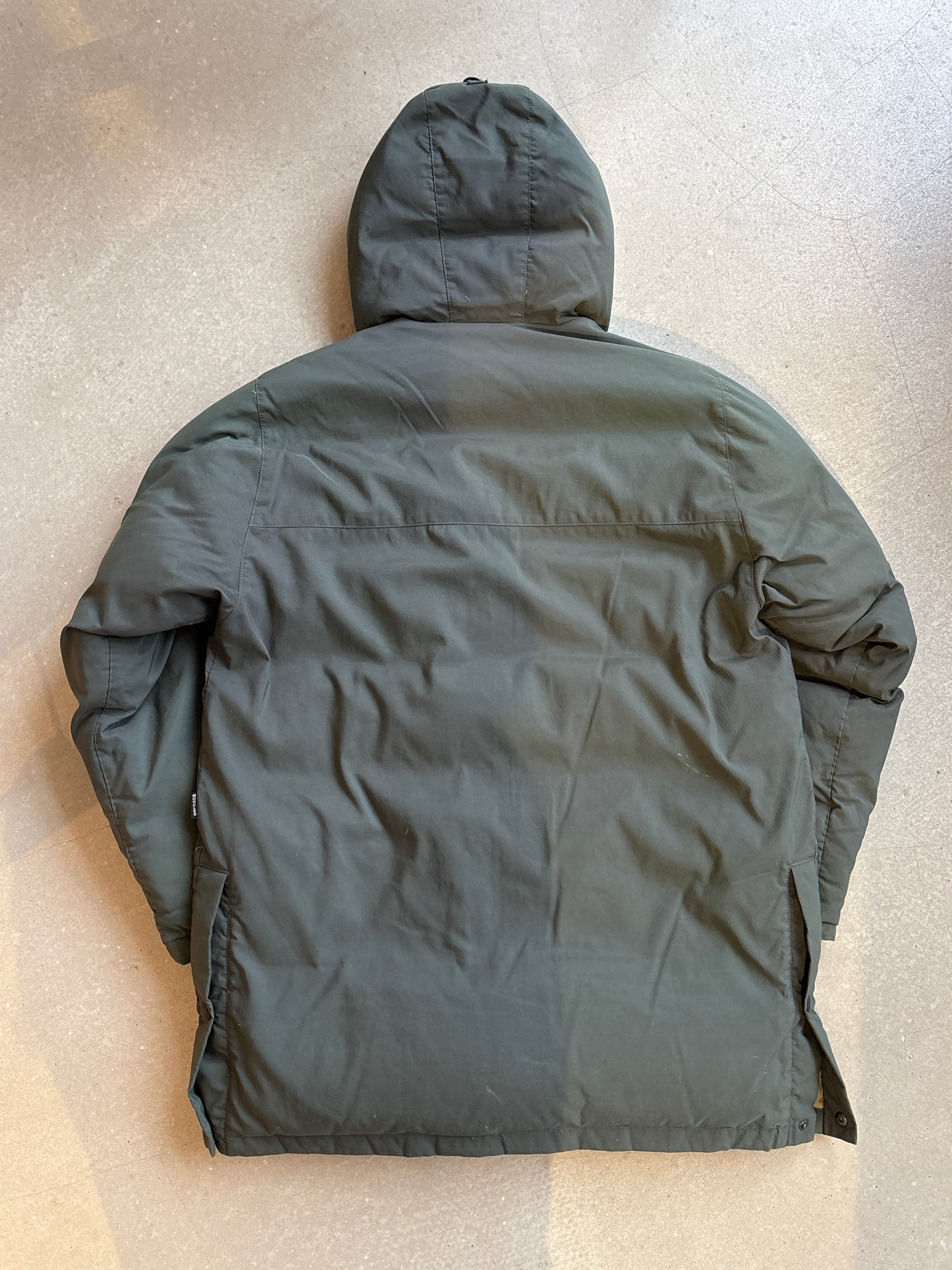 Moncler Down Jacket Green M