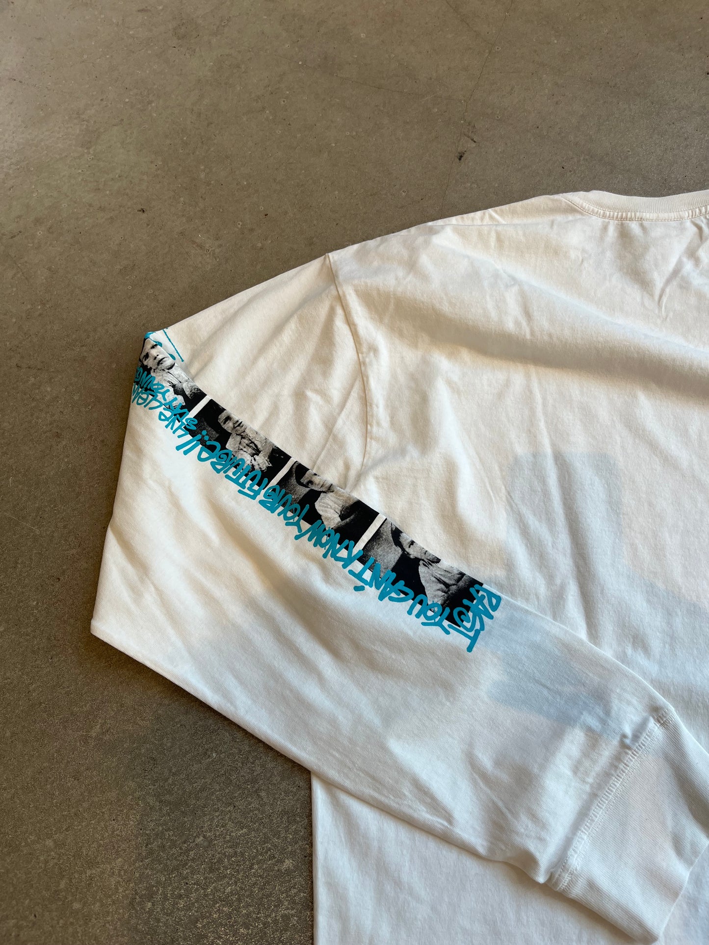 Stussy Longsleeve White Youth Brigade XL