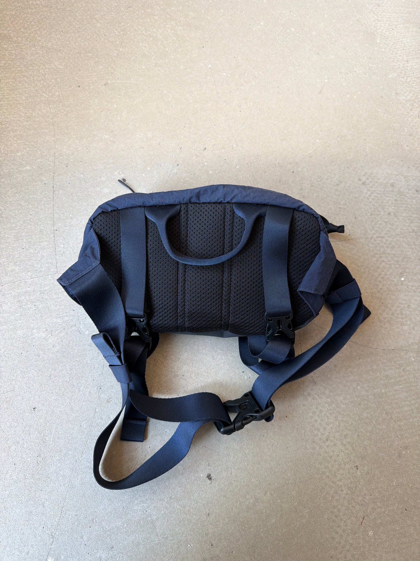 Palace x C.P. Company Plain Paper Touch Shoulder Bag Navy