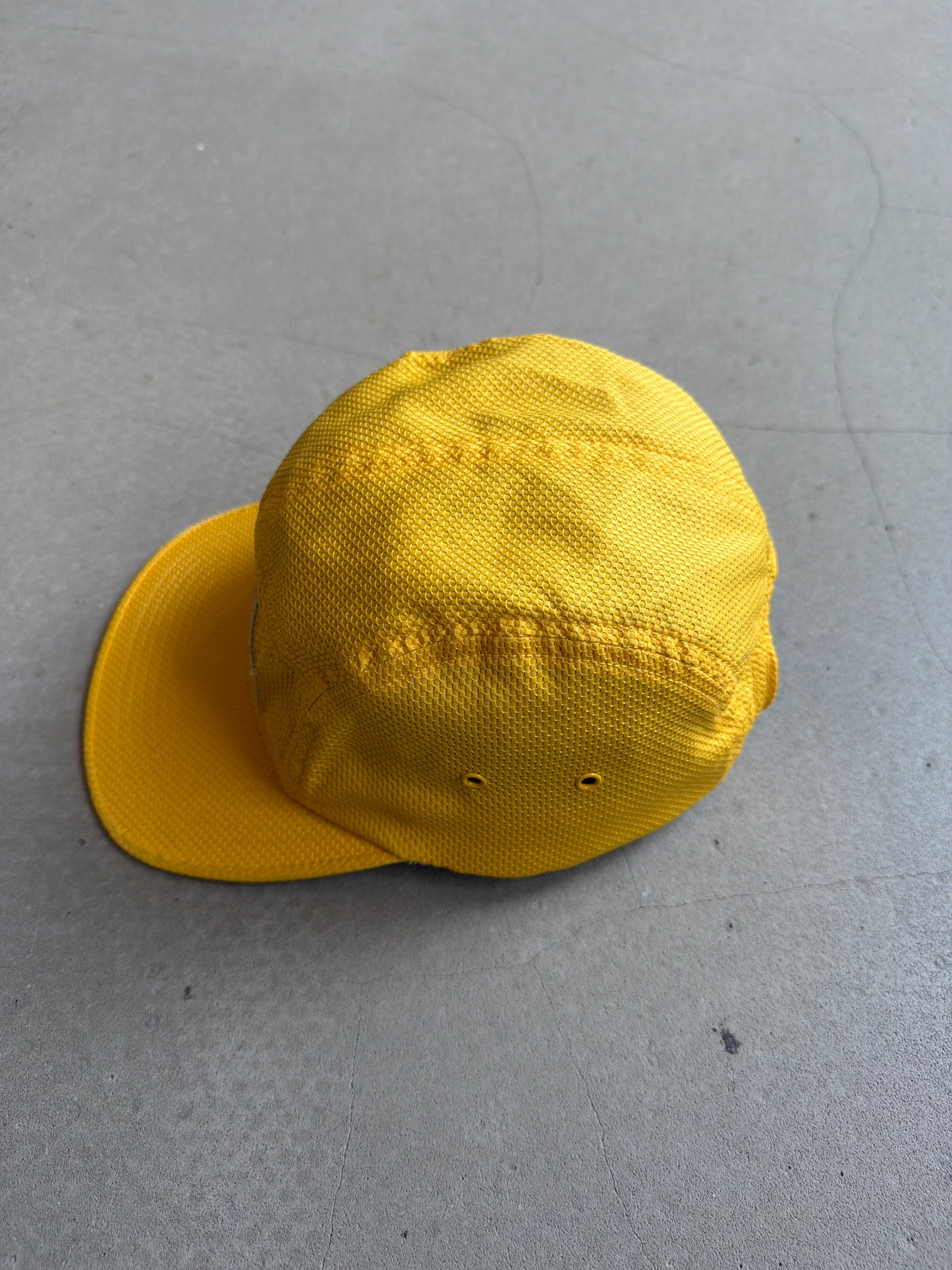 Supreme Nylon Pique Camp Cap 5 panel Yellow