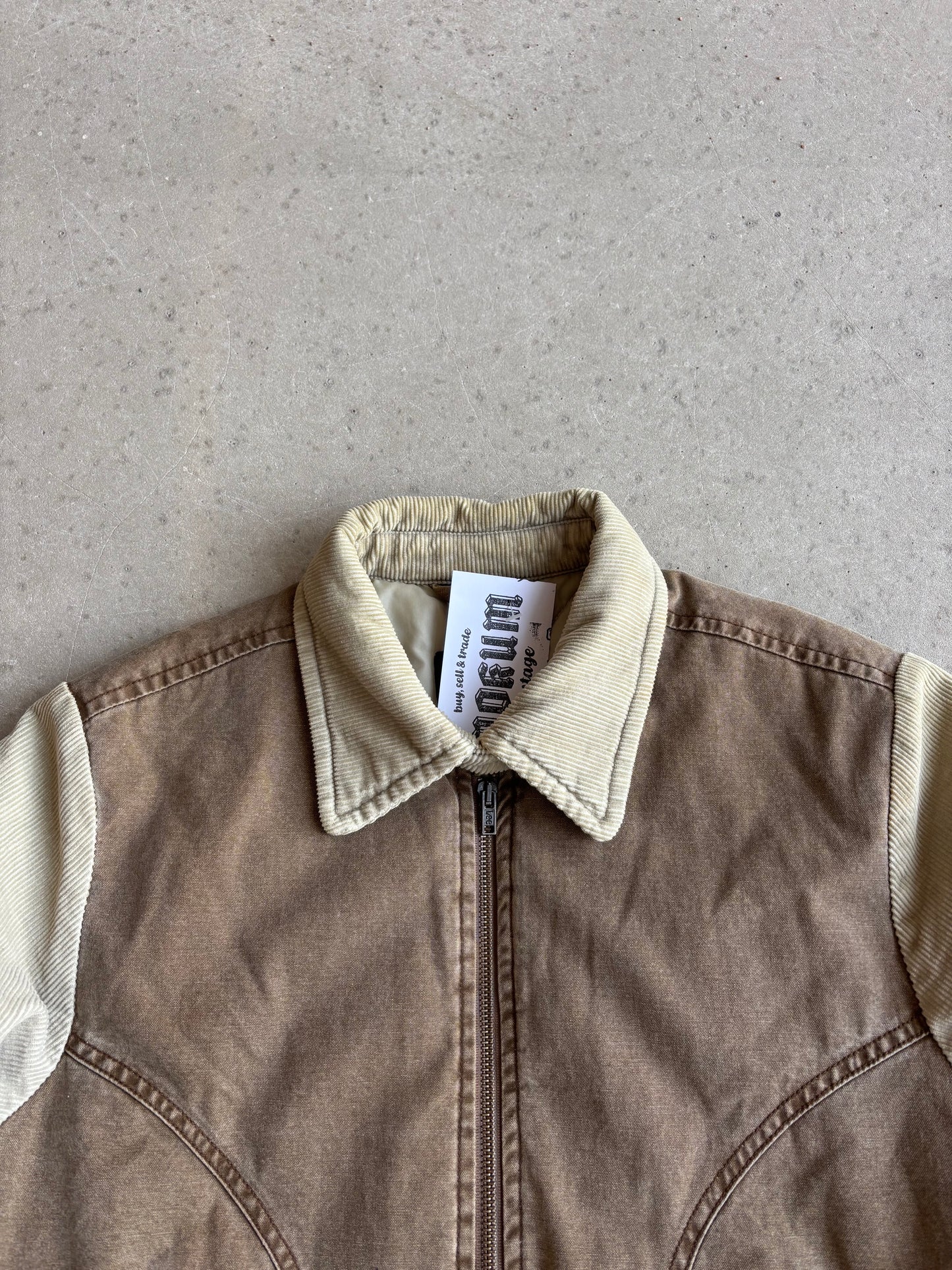 Lee Corduroy Padded Bomber Beige M
