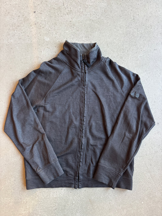 Stone Island Lino Flax Zip-up Brown XL
