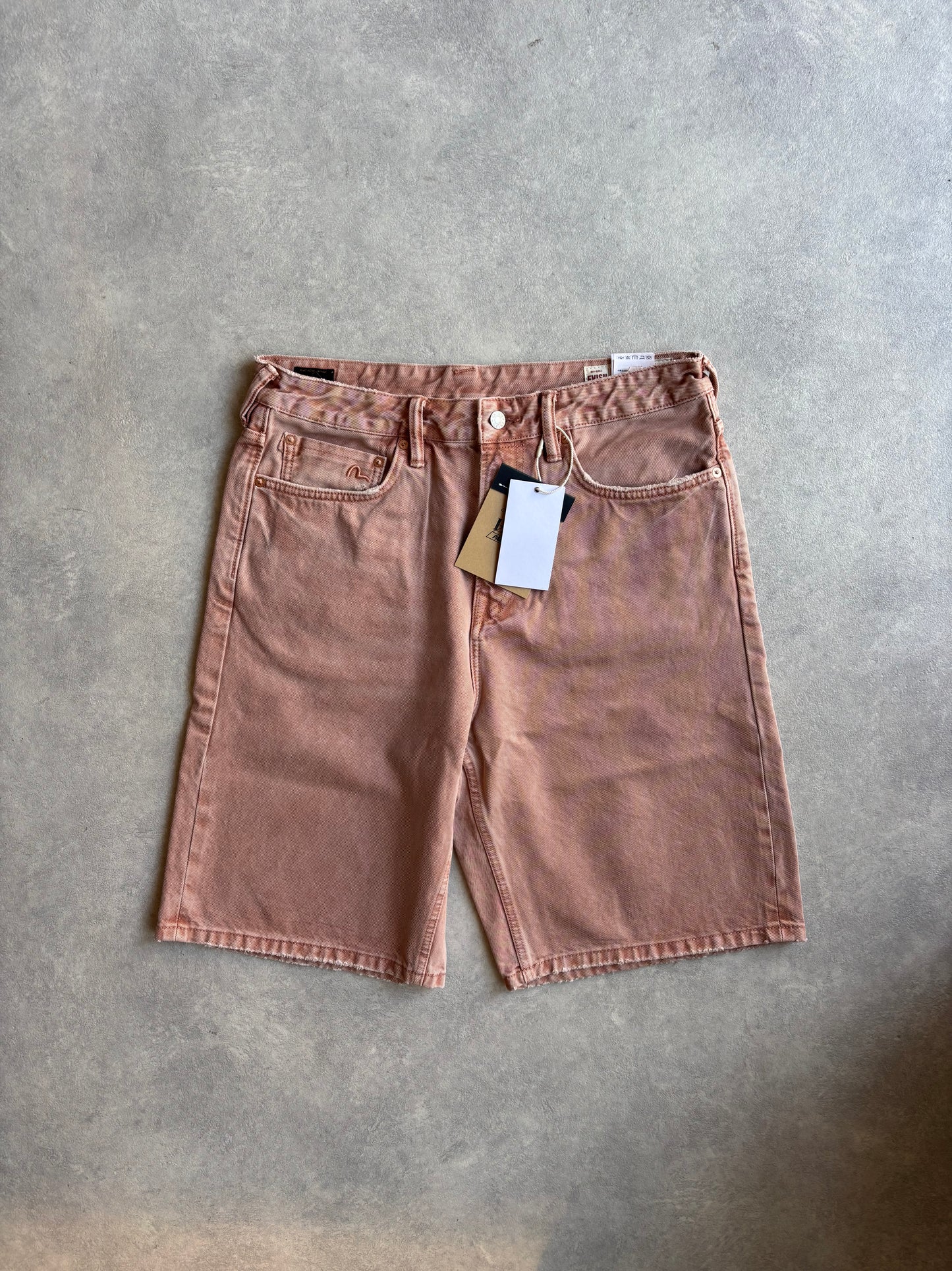 Palace Evisu Long Denim Short Pink Wash