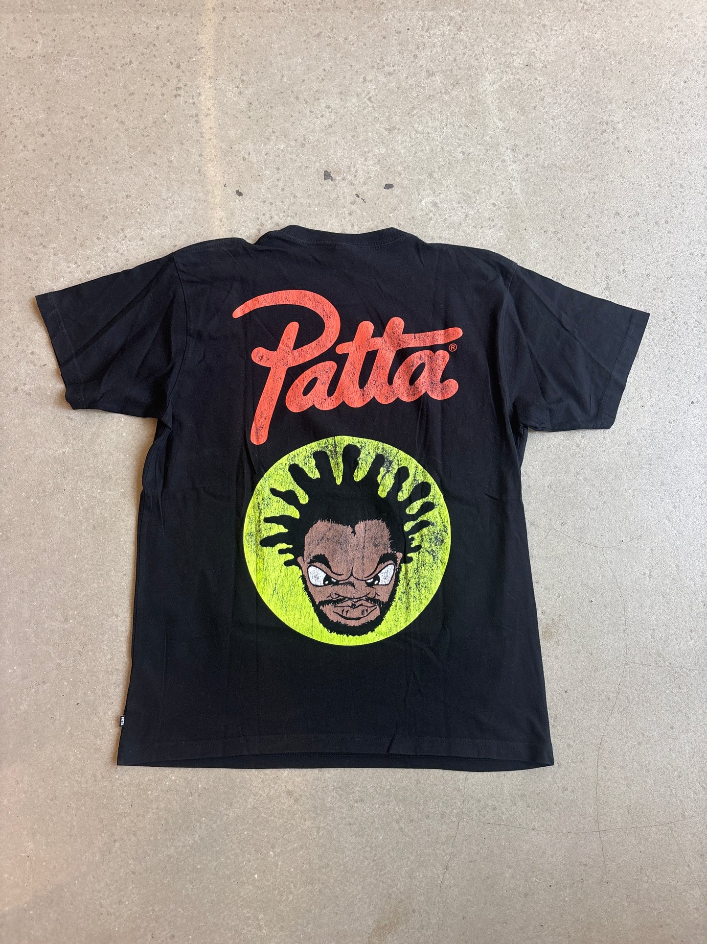 Patta Soundsystem x Jeru the Damaja Ain’t The Devil Happy Tee Black L
