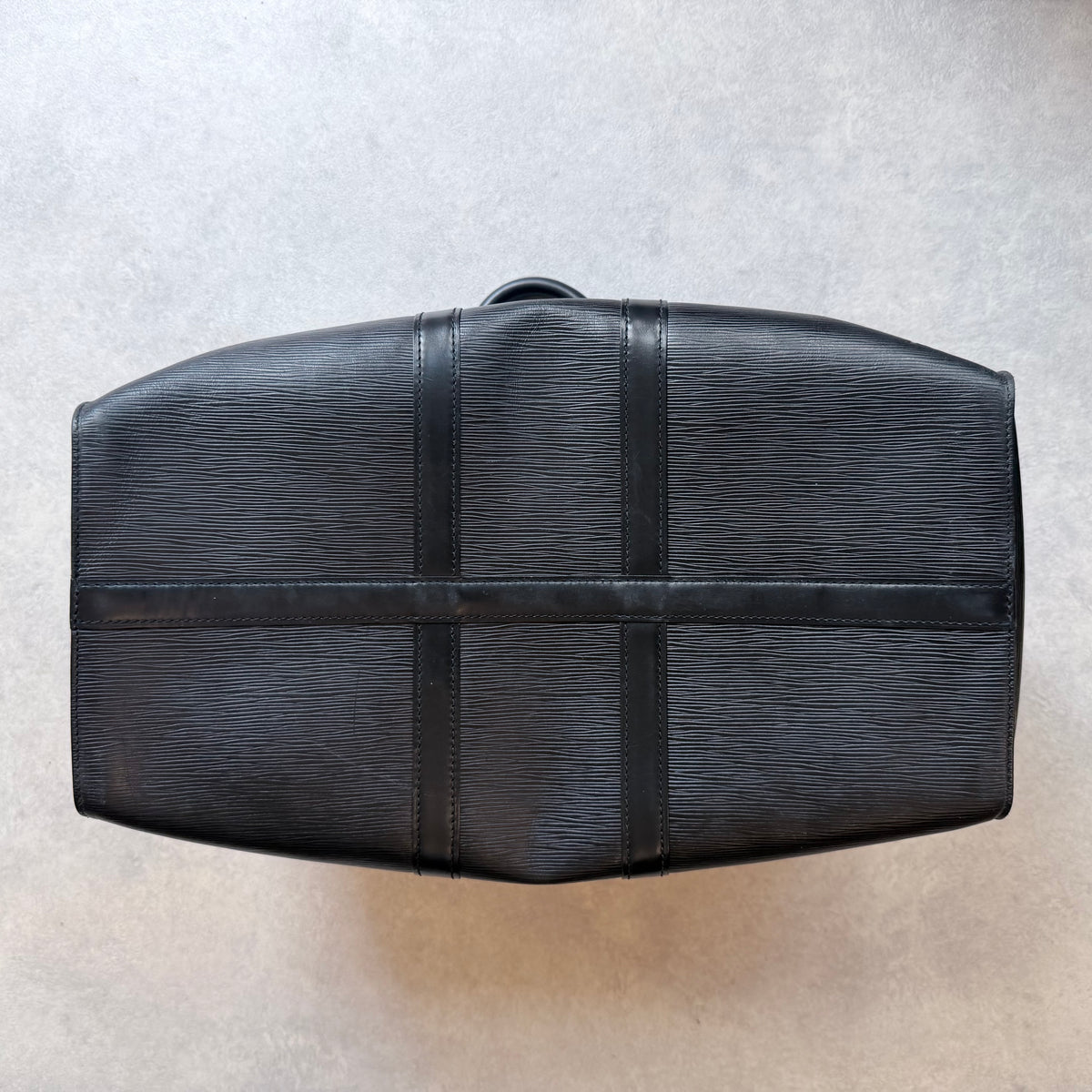 Louis Vuitton Epi Keepall 45 Weekend Bag Black