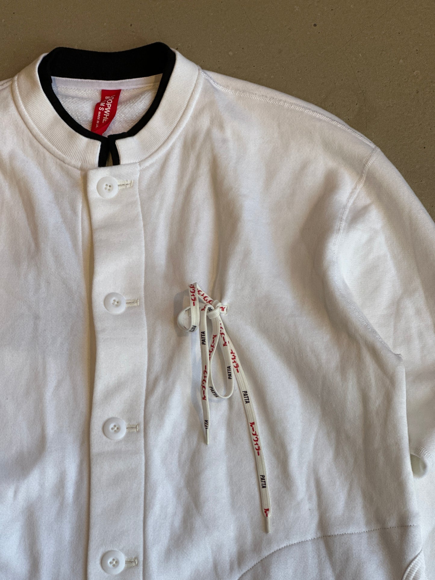 Patta x Loopwheeler Sweatshirt Cardigan L