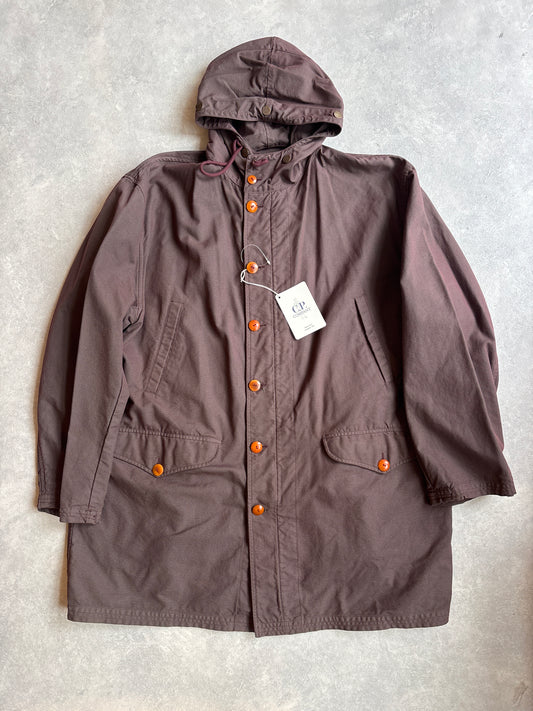 Vintage CP Company Parka Red Brown Iridescent 54/XL
