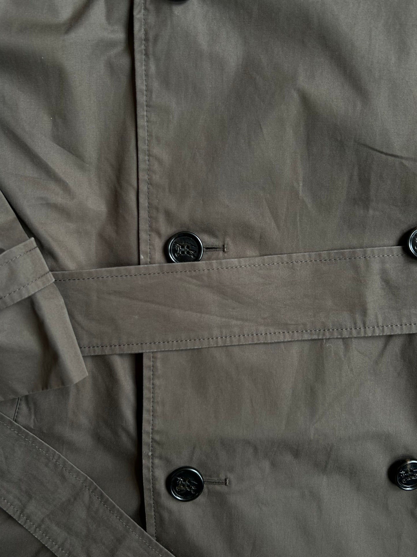 Burberry Chestwood Trench Coat Khaki S/M