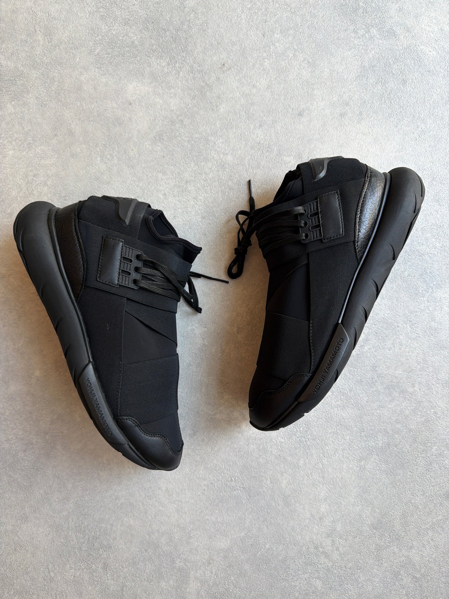 Y-3 Qasa High Tripple Black 46
