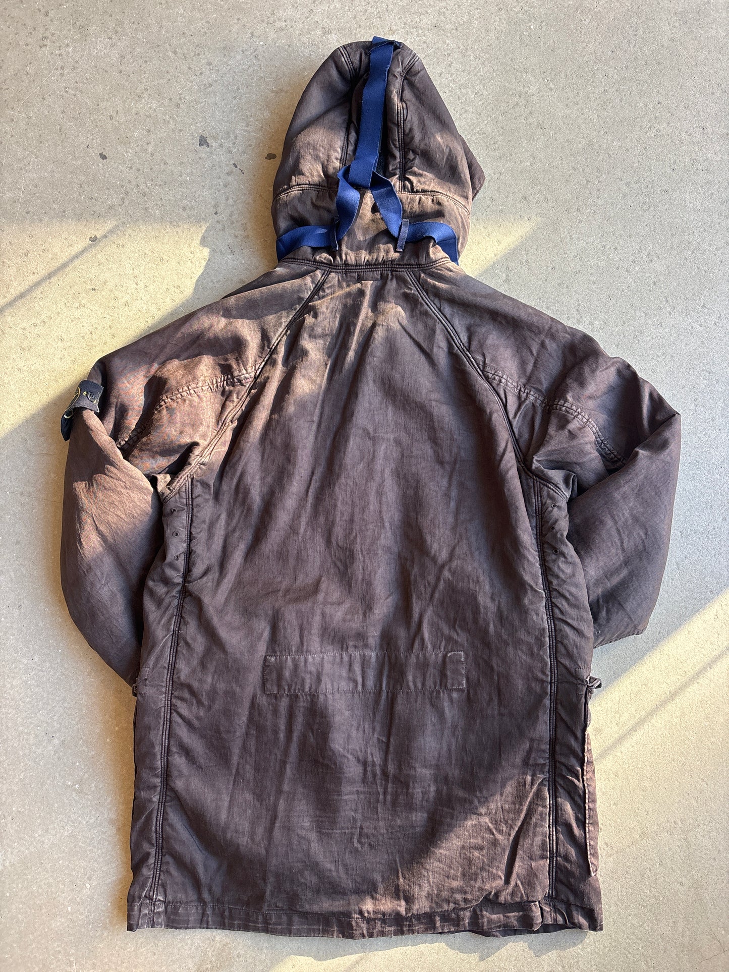 Stone Island 2005 David TC Dutch Rope Jacket Brown Medium