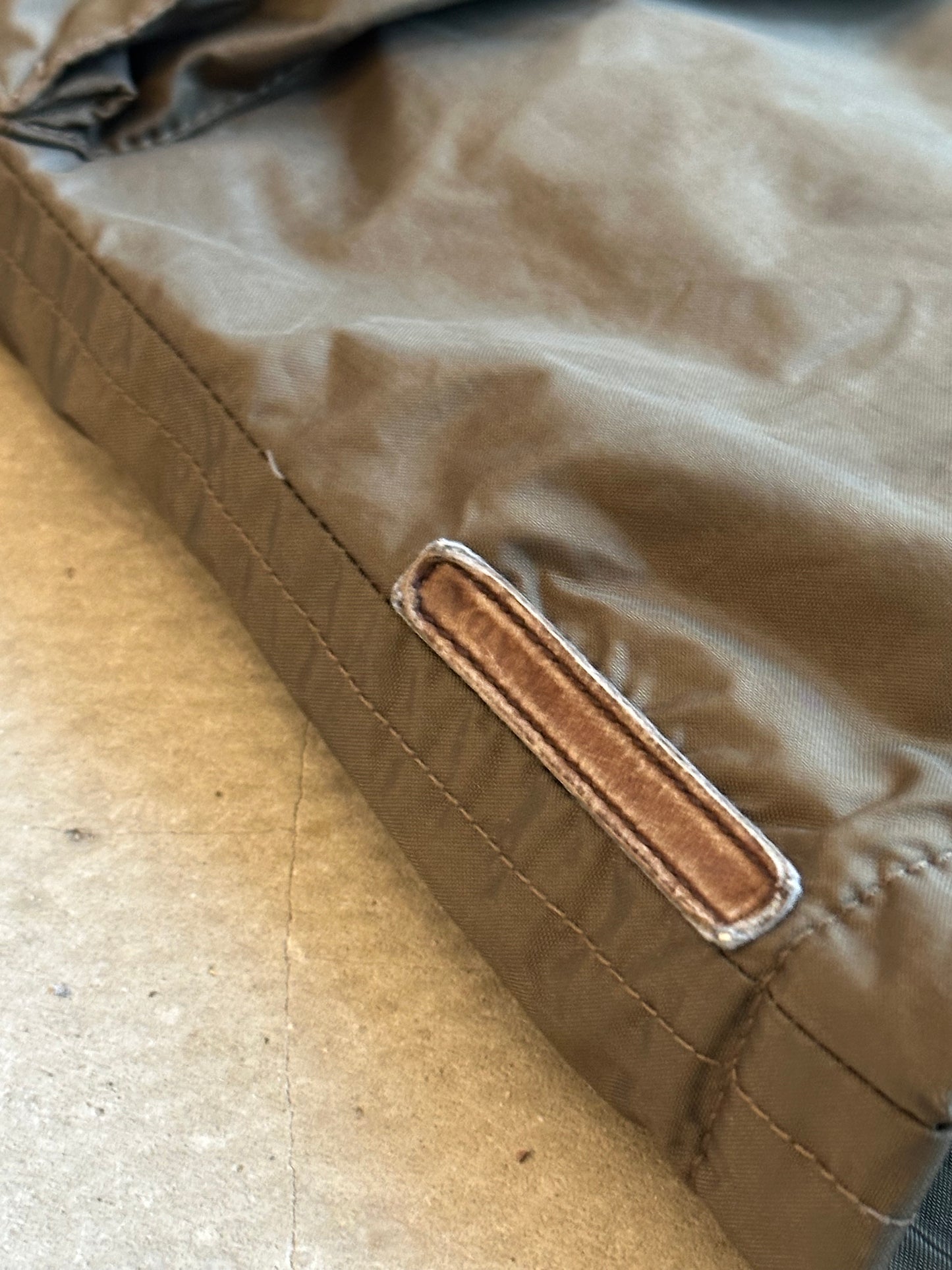 Prada Double Lined Parka Green 48/L