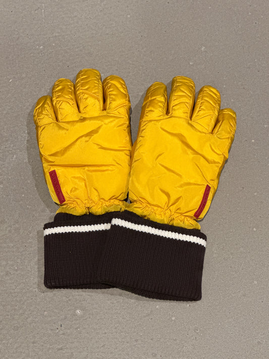 Prada Gloves Yellow S/M
