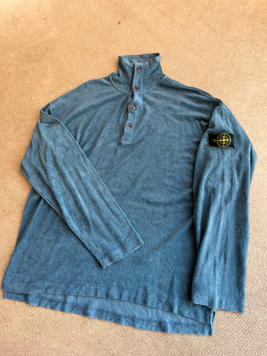 Vintage Stone Island Green Edge Crewneck Large