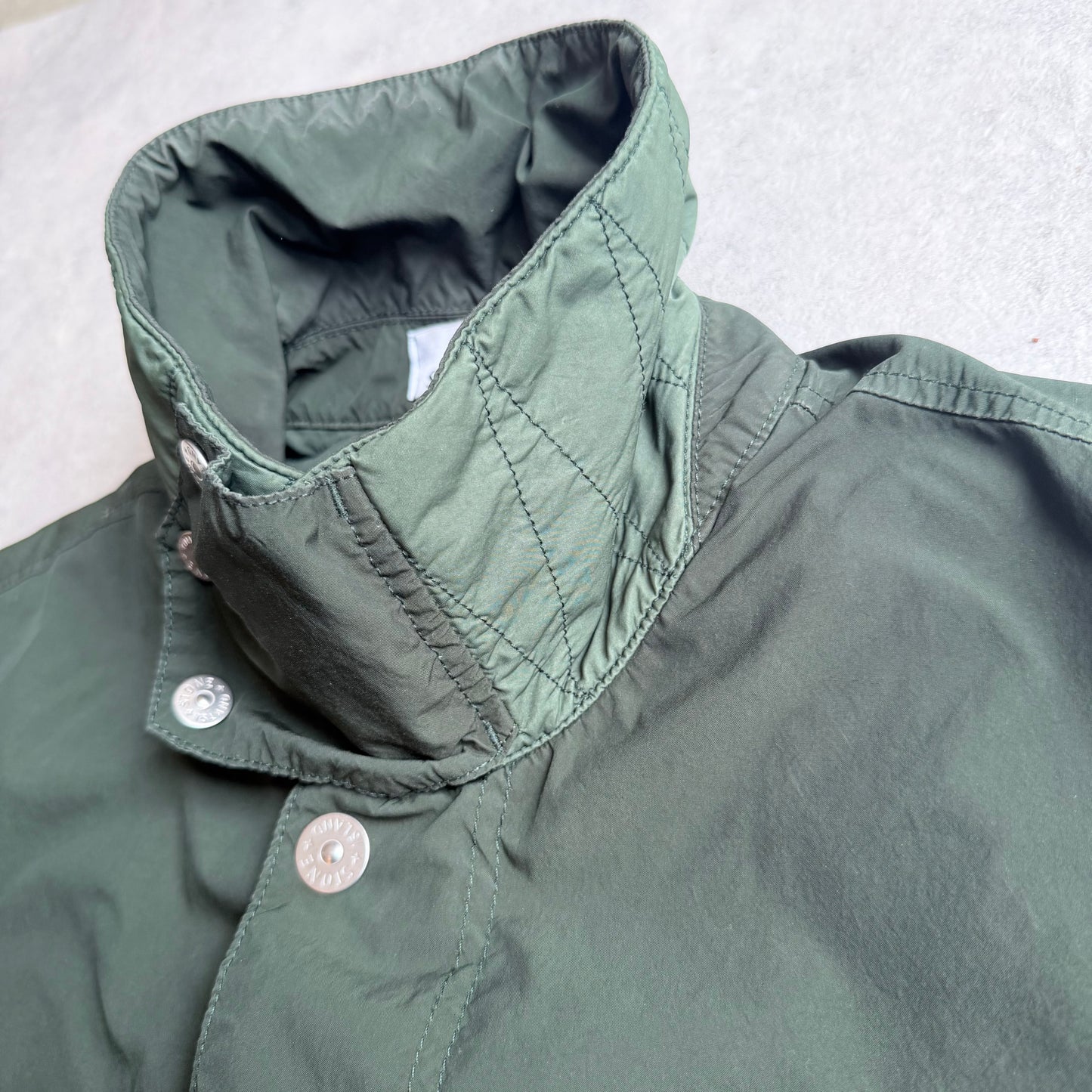 Stone Island  Light Compact Touch Poly-Tc Jacket Army Green XL