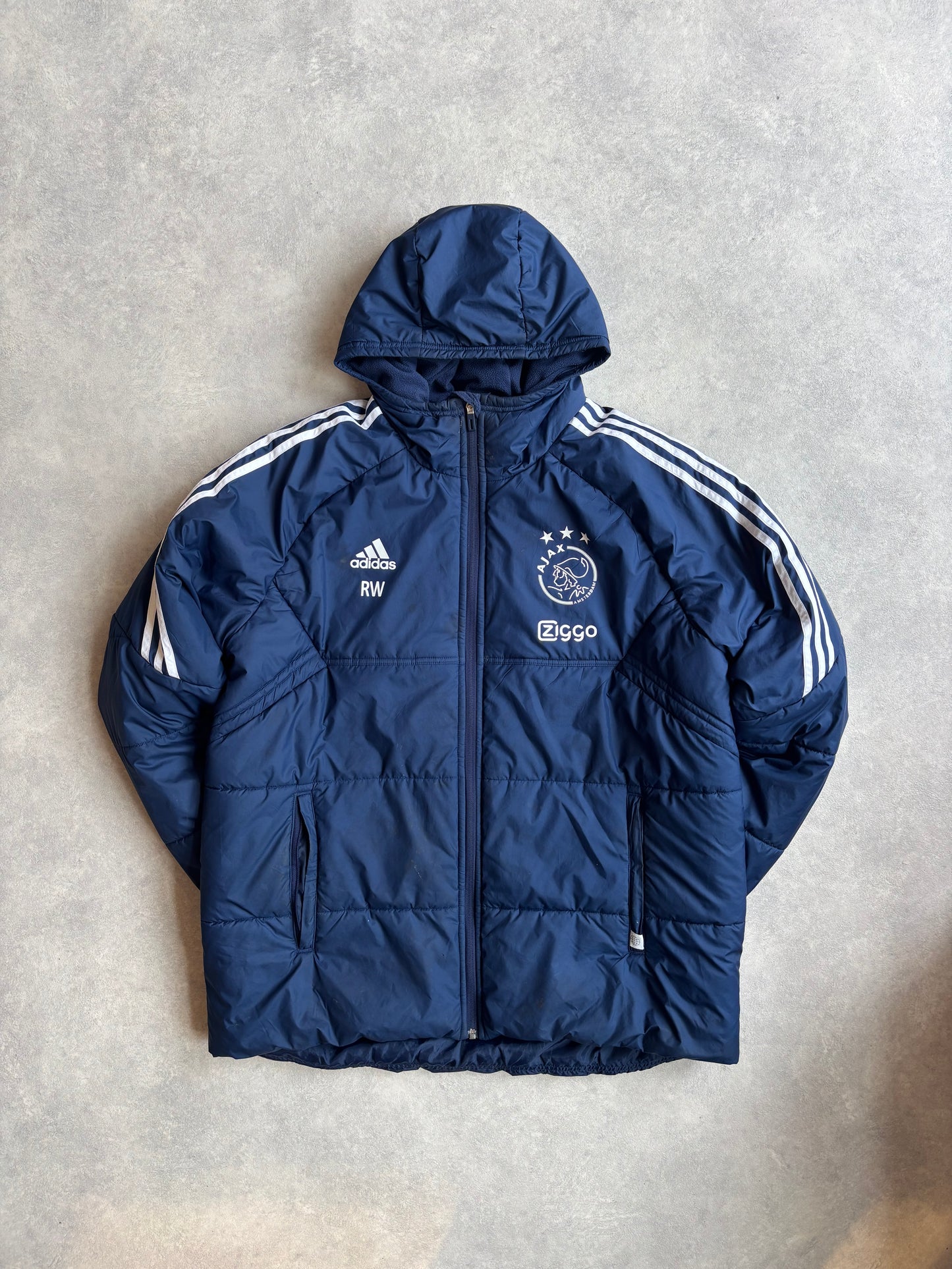adidas x Ajax Richard Witschge Puffer Jacket XL