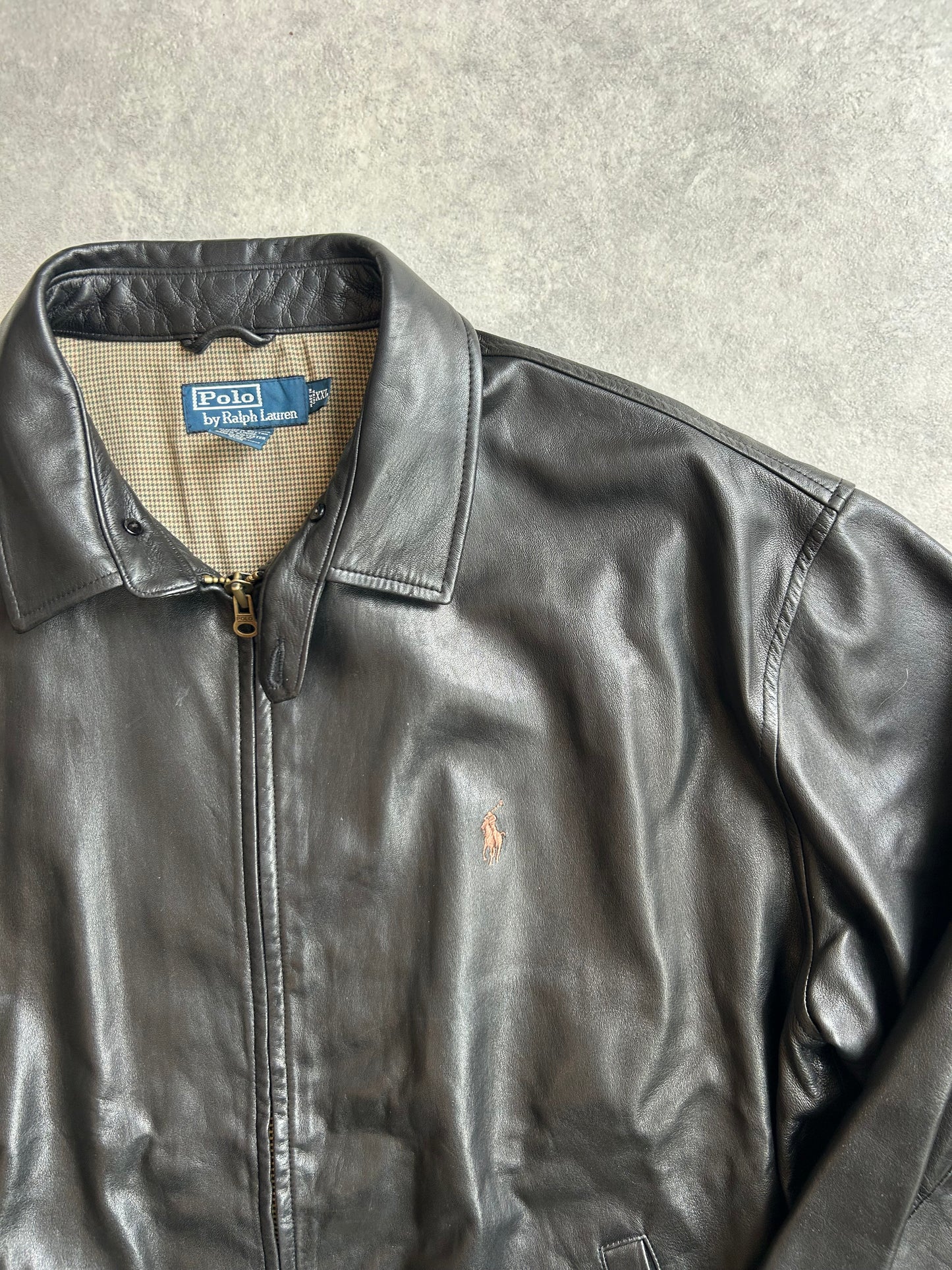 Polo Ralph Lauren Leather Jacket XXL