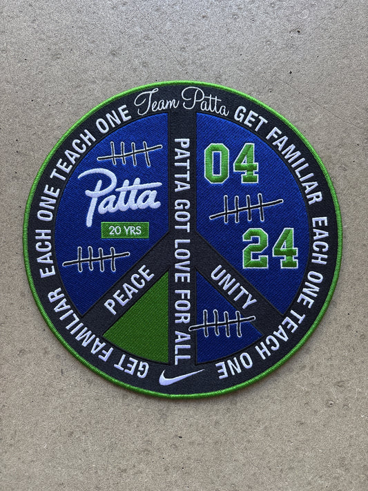 Patta 20 Years Anniversary Iron Patch