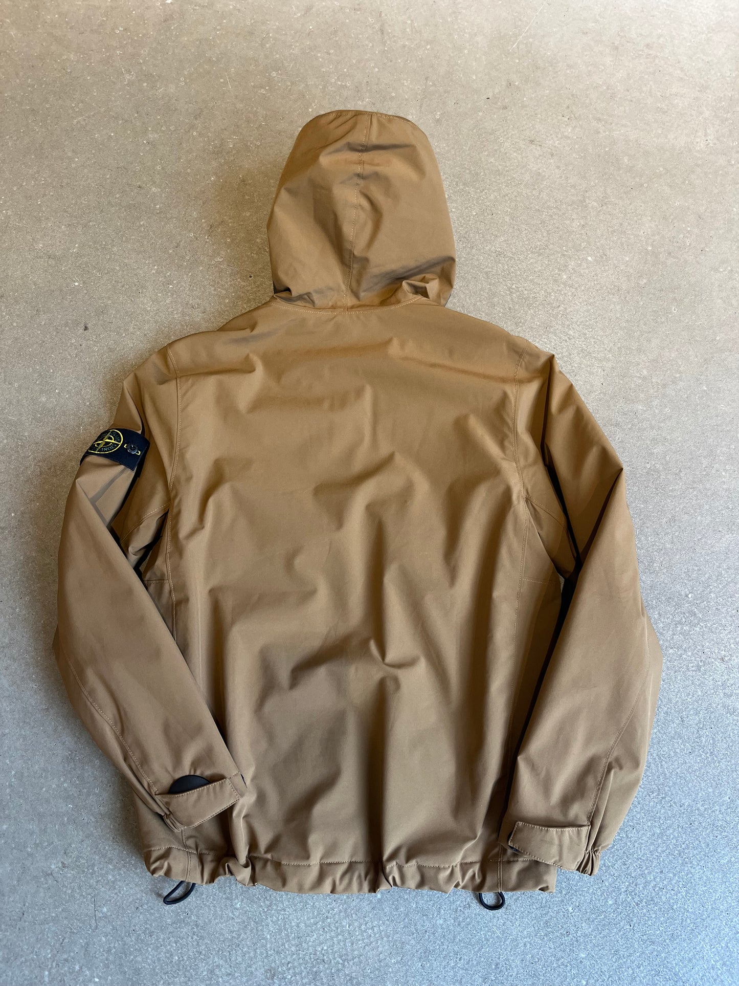 Stone Island Brown Soft Shell Jacket S