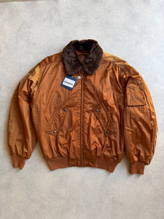 Belfe & Belfe Bomber Jacket Caramel L