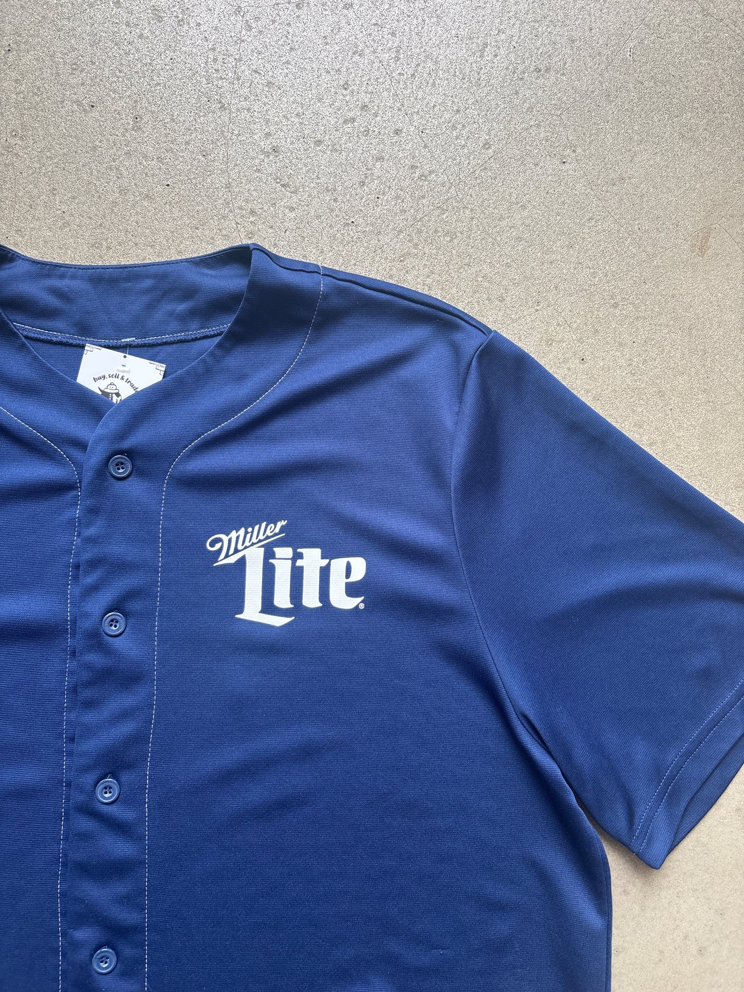 Miller Lite Jersey Blue XXL