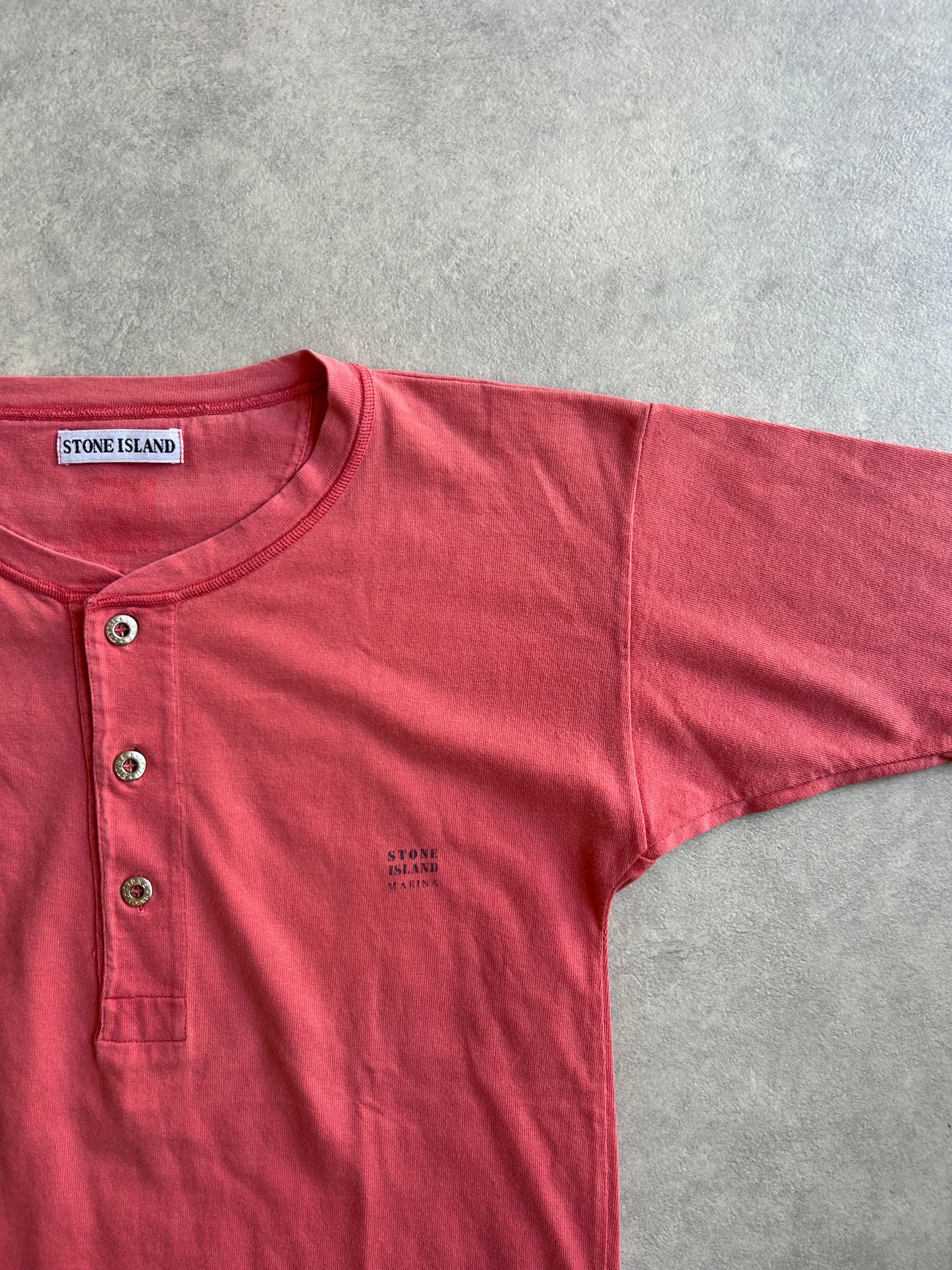 Stone Island Marina Henley Peach Small