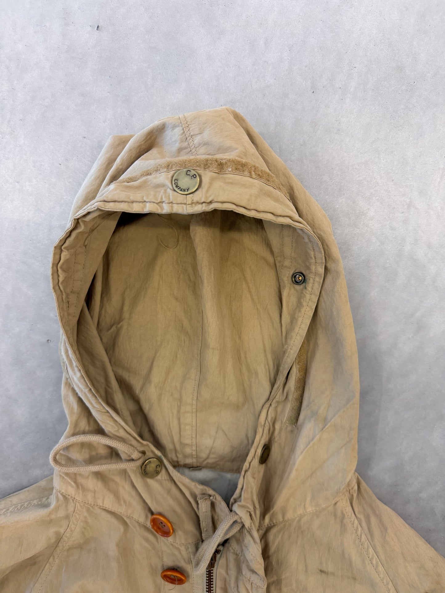 C.P. Company '80's Camel Trenchcoat 46