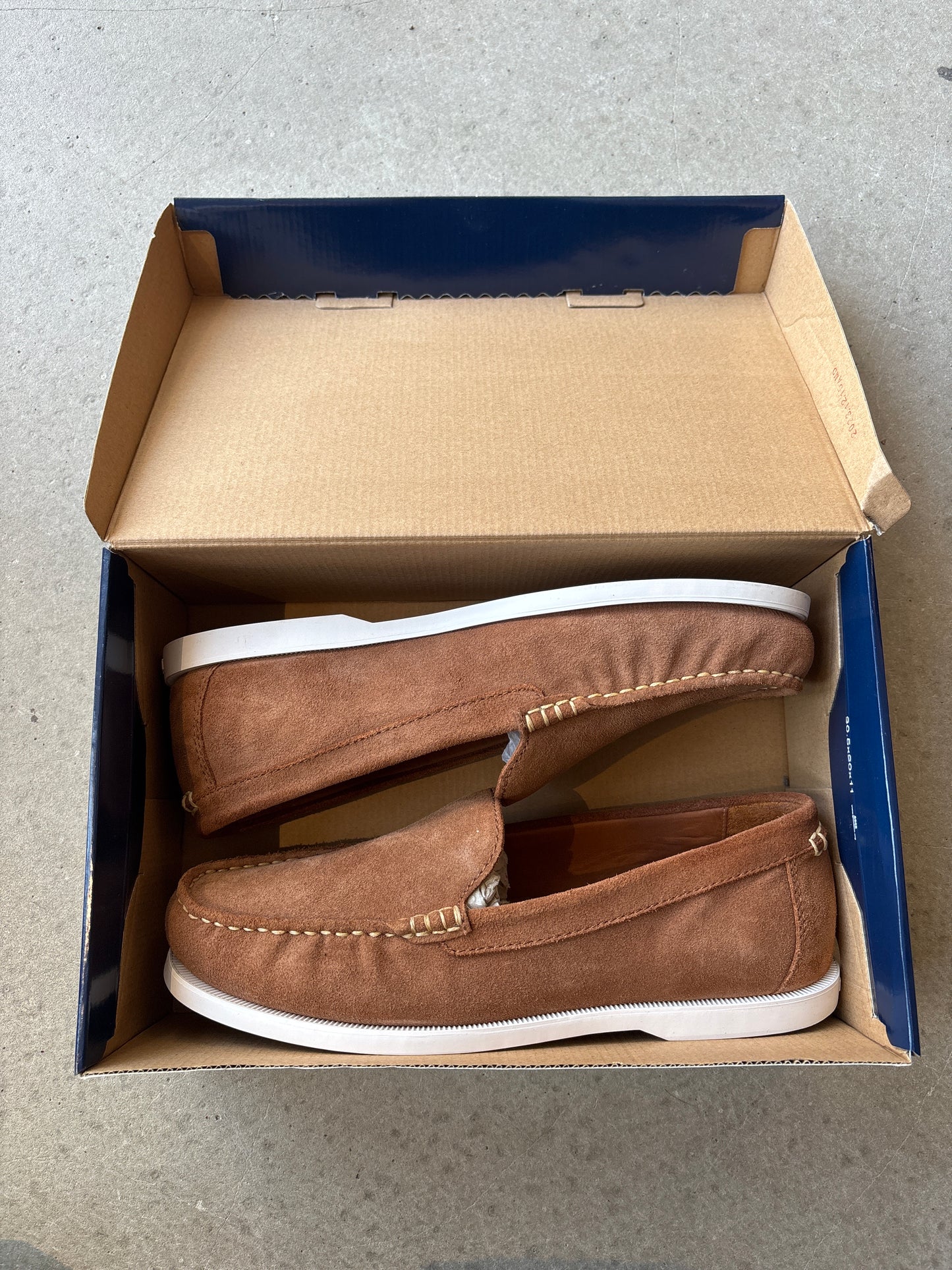 Ralph Lauren Merton Venetien Suede Loafer Size 9