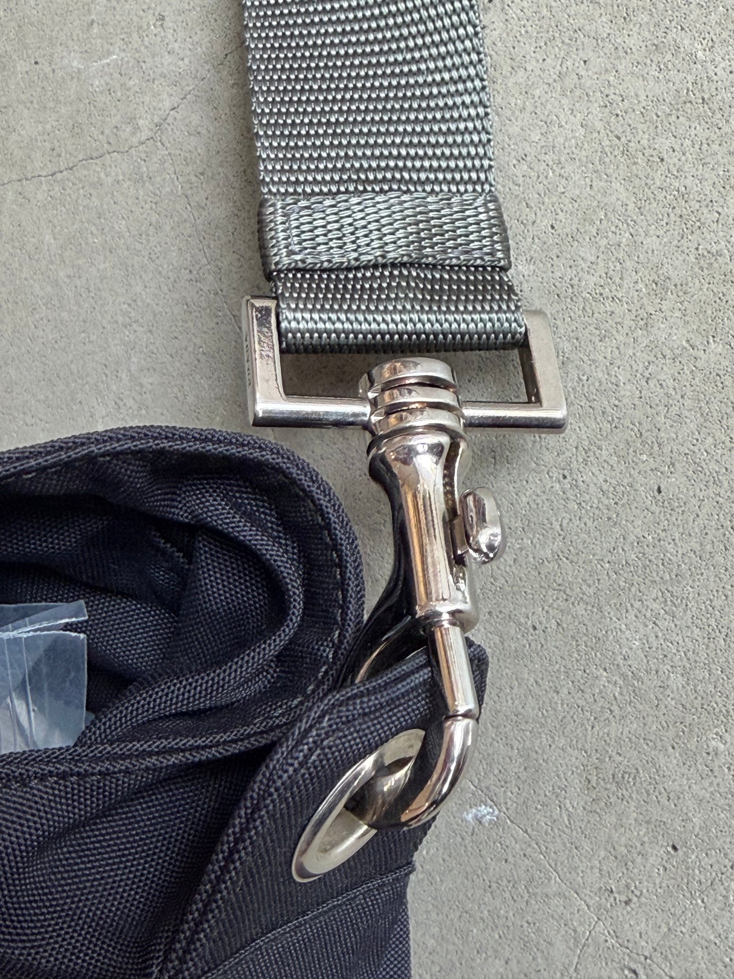 Prada Sport Nylon Black Messenger Bag