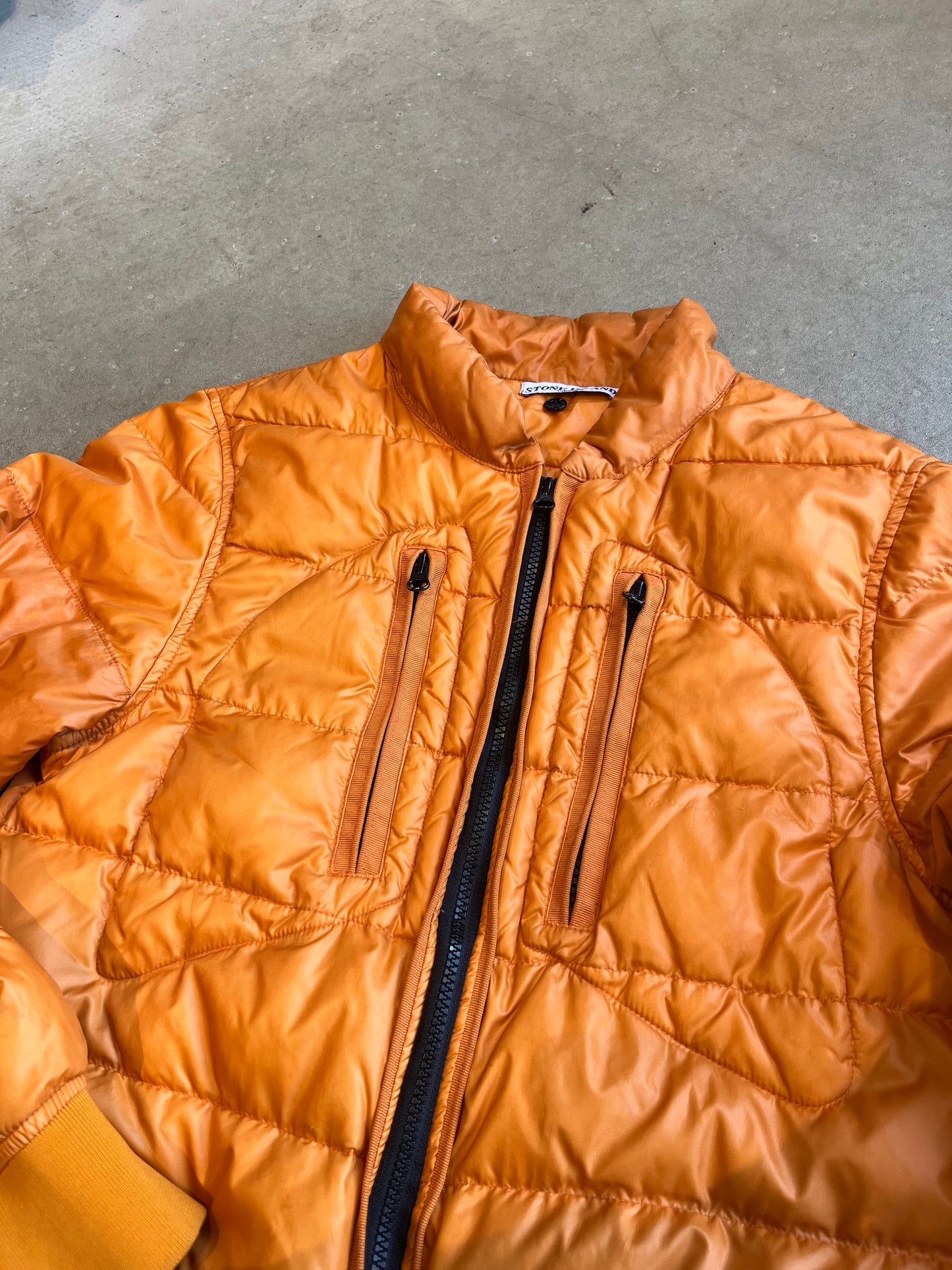 Stone Island Vintage Goose Down M (FIT S) Orange