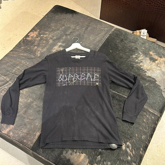 Supreme Long Sleeve Black M