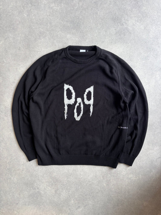 Pop Trading Company Knit Jumper Black XL